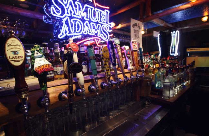 The bar at Northwoods Inn.