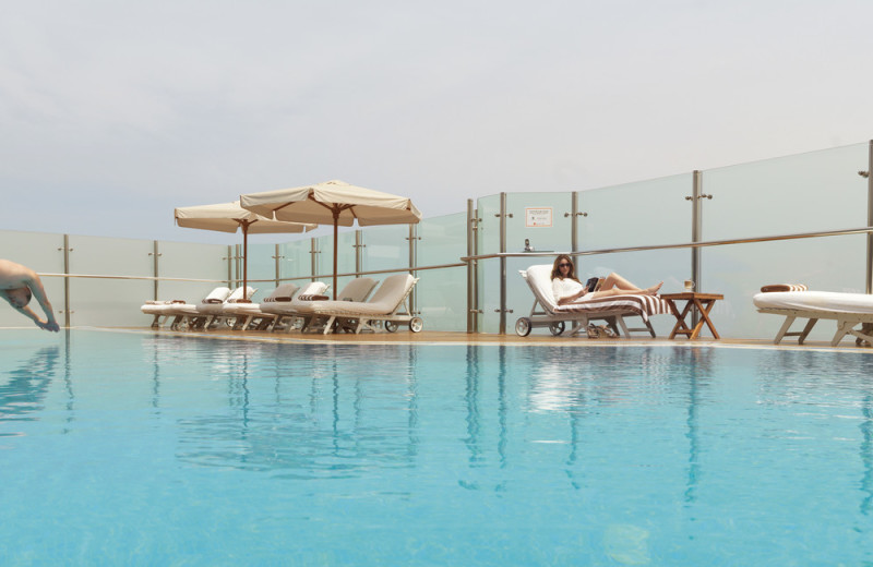 Outdoor pool at Miraflores Park Plaza.