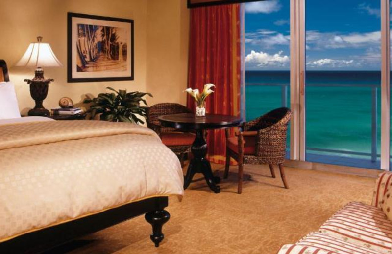 Guest room at Jupiter Beach Resort.