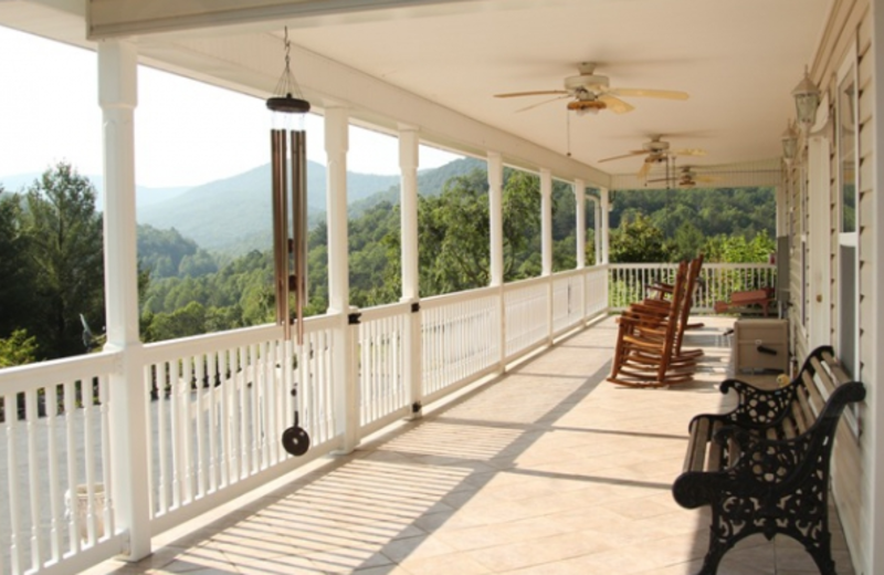 Deck view from Paradise Hills Resort and Spa.