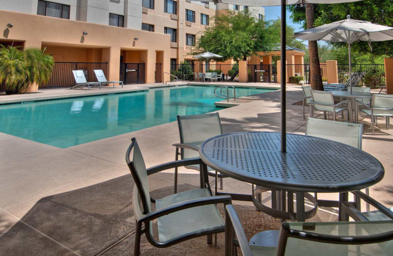 Outdoor pool at SpringHill Suites Scottsdale North.
