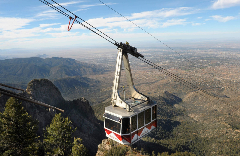 Tram near Marriott Albuquerque.