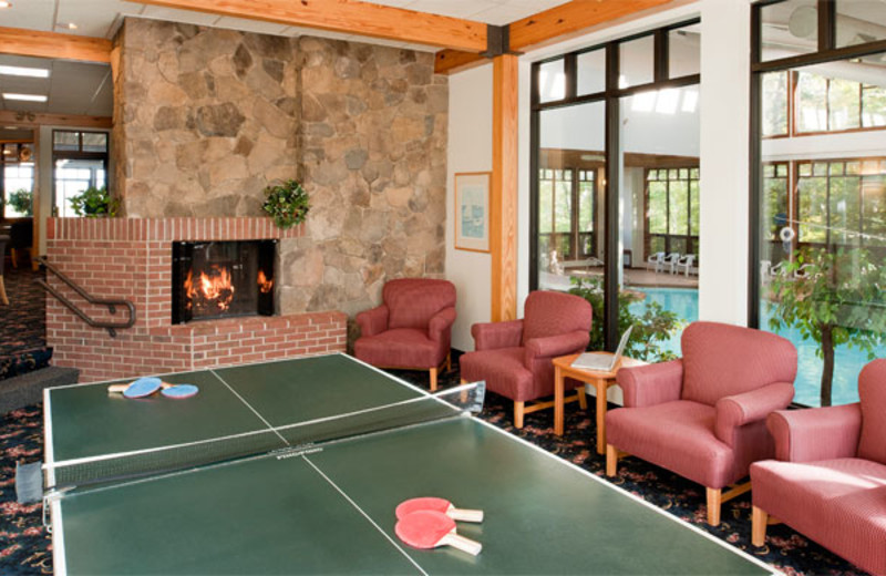 Game room at Summit Resort.