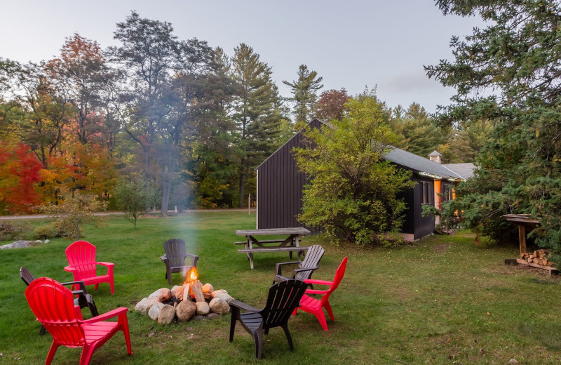 Grounds at ADK Trail Inn.