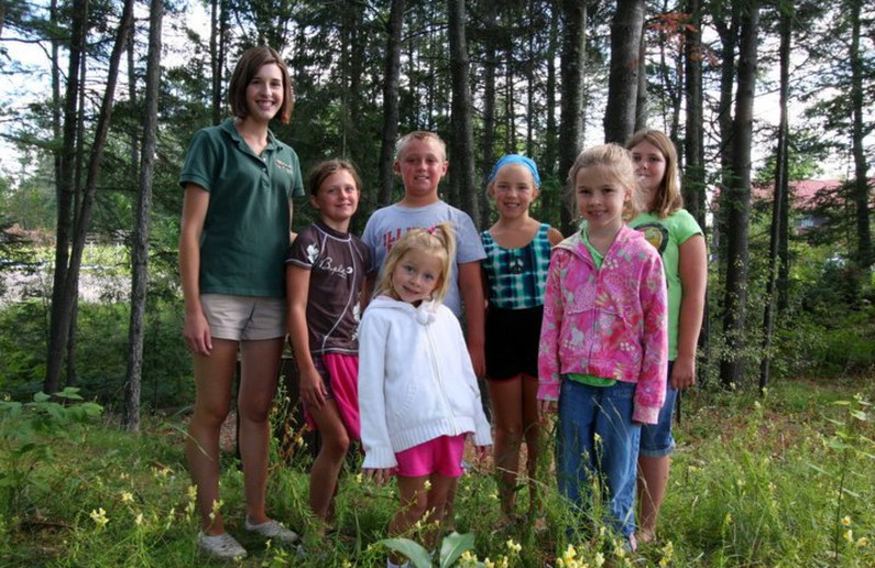 Kids's activities at Wild Eagle Lodge.