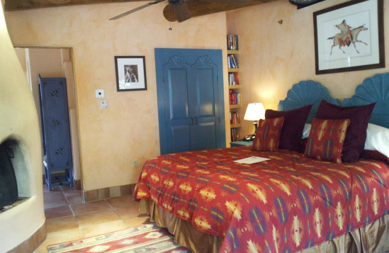 King suite at Inn on La Loma Plaza.
