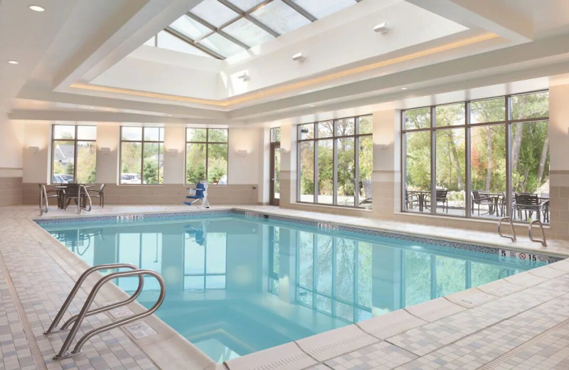 Indoor pool at Hyatt Place Buffalo/Amherst.