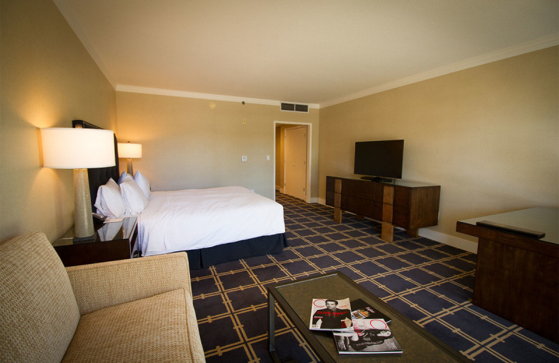 Guest room at The Grand Hotel.