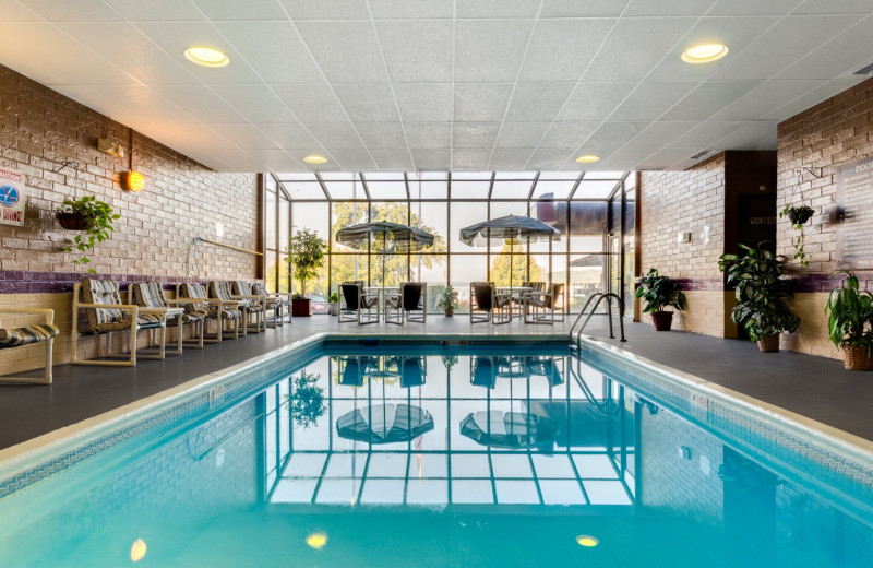 Indoor pool at Harbor Shores on Lake Geneva.