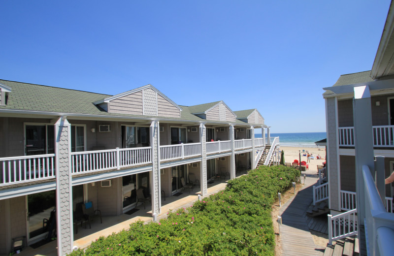 Exterior view of Ocean Walk Hotel.