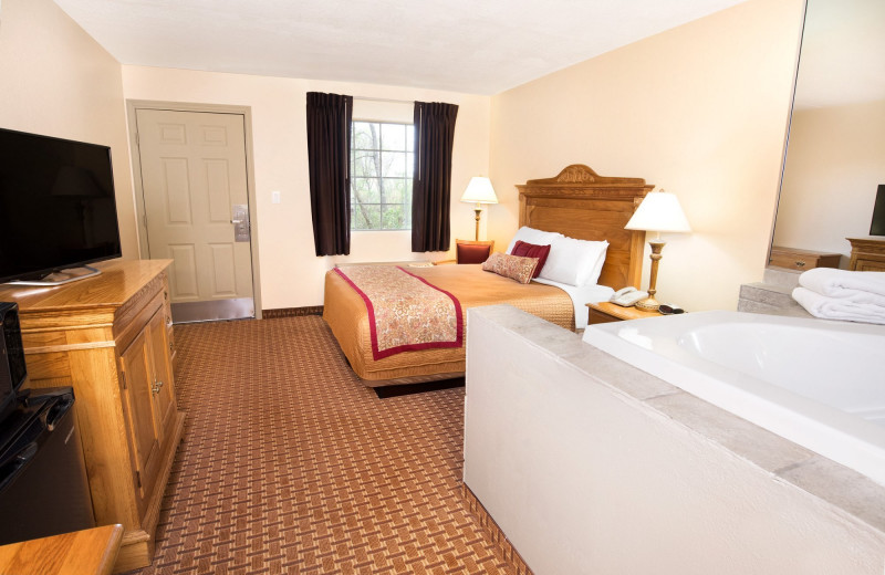 Guest room at Branson Gazebo Inn.