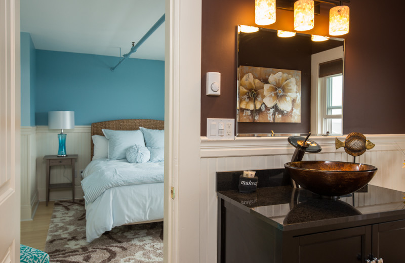 Guest room at The Nonantum Resort.