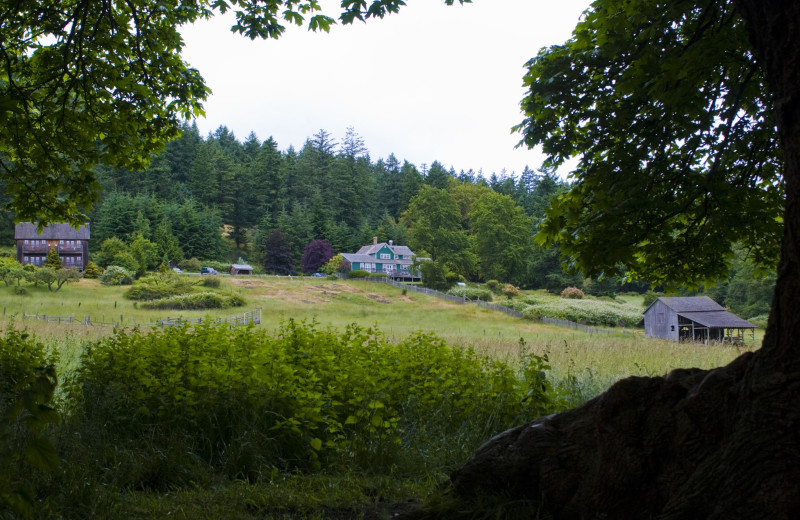 Exterior view of Turtleback Farm Inn.