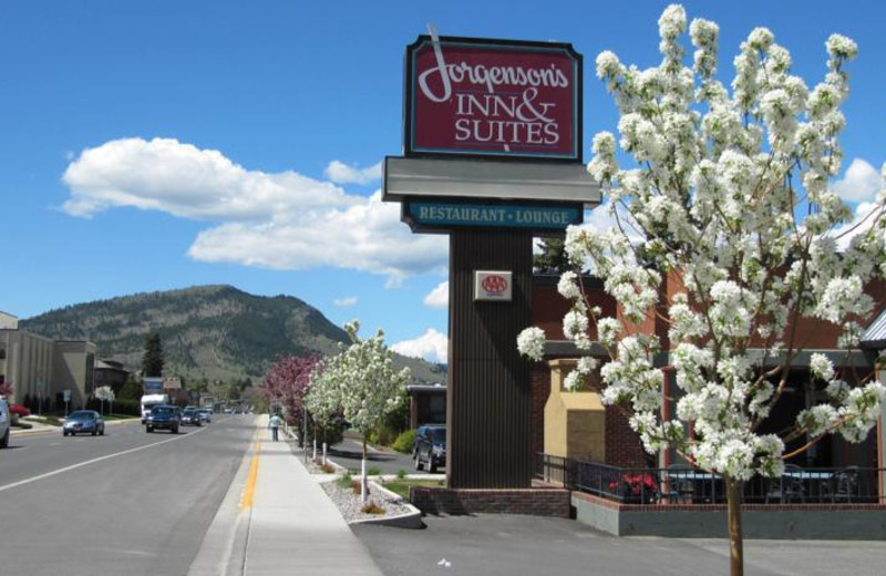 Exterior view of Jorgenson's Inn