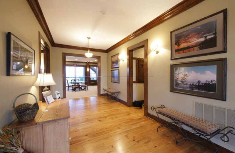 Interior view of Stewart Lodges at Steelwood.