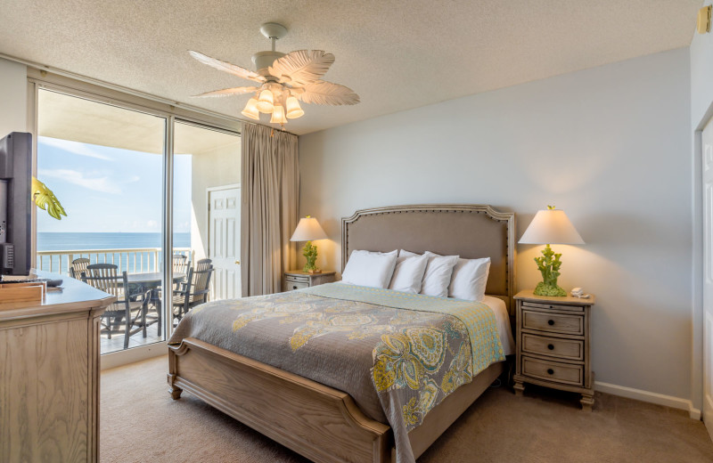 Rental bedroom at Harris Properties Management.