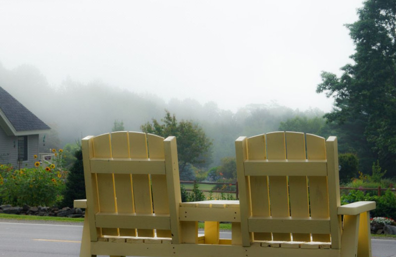 Chairs at Mount Battie Motel.