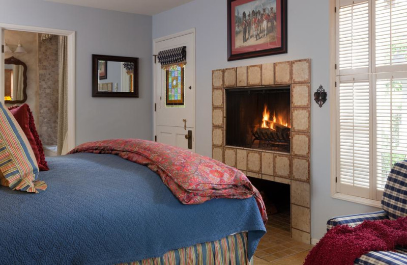 Guest room at Old Monterey Inn.