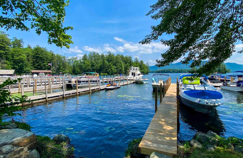 Rental dock at Northern Living - Luxurious Vacation Rentals.