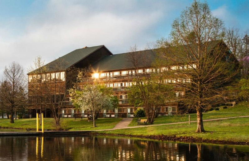 Exterior view of YMCA Trout Lodge & Camp Lakewood.