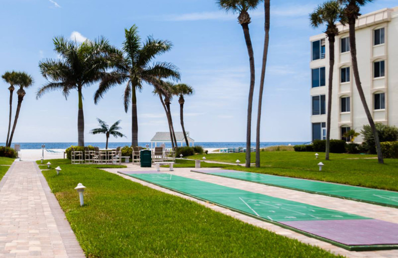 Shuffle board at Island House Beach Resort.