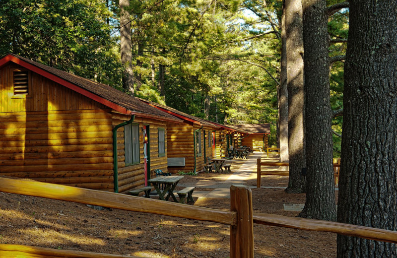 Cabins at Meadowbrook Resort.