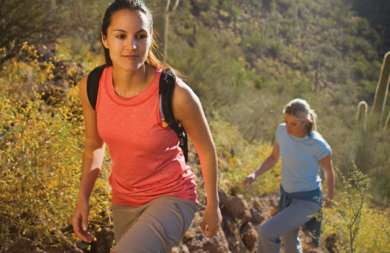 Hiking at Arizona Grand Resort.