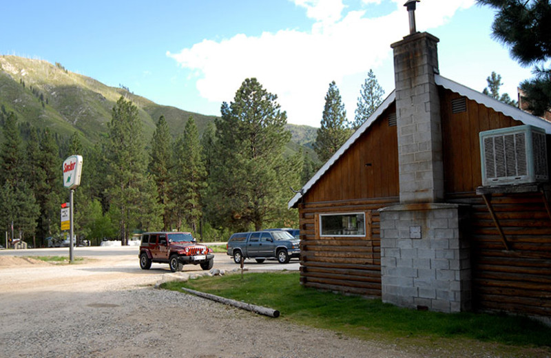 Exterior view of Sourdough Lodge.