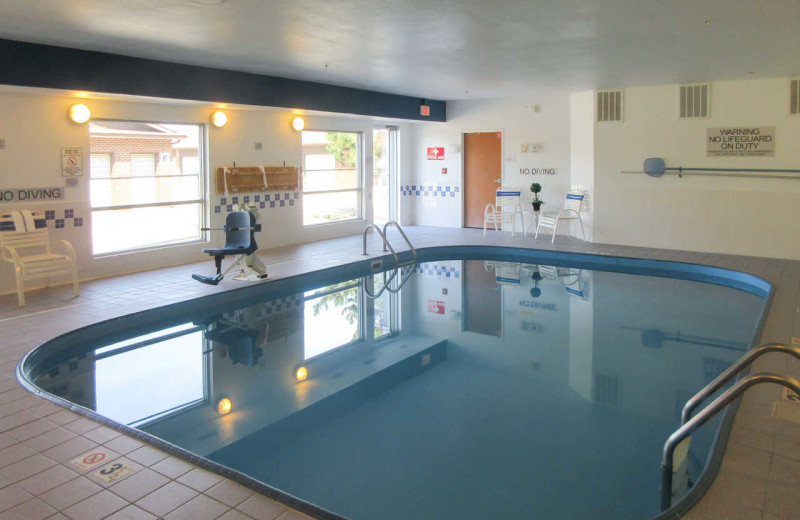 Indoor pool at Quality Inn Marion.