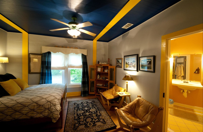 Guest room at Inn at Folkston.