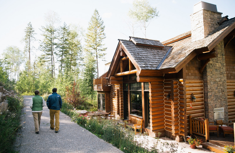 Exterior view of Teton Springs Lodge.