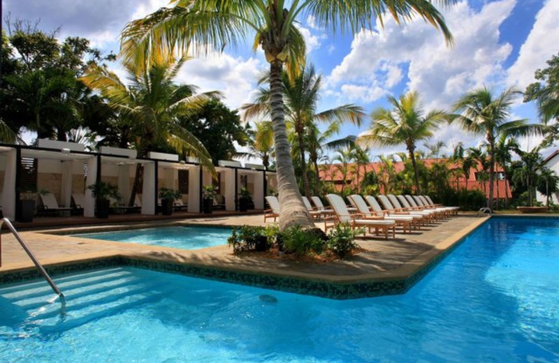 Outdoor pool at Casa de Campo.