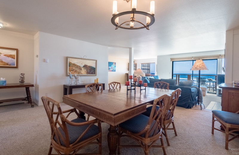 Rental interior at Pajaro Dunes Resort.