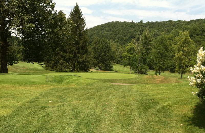 Golf course at The Homestead.