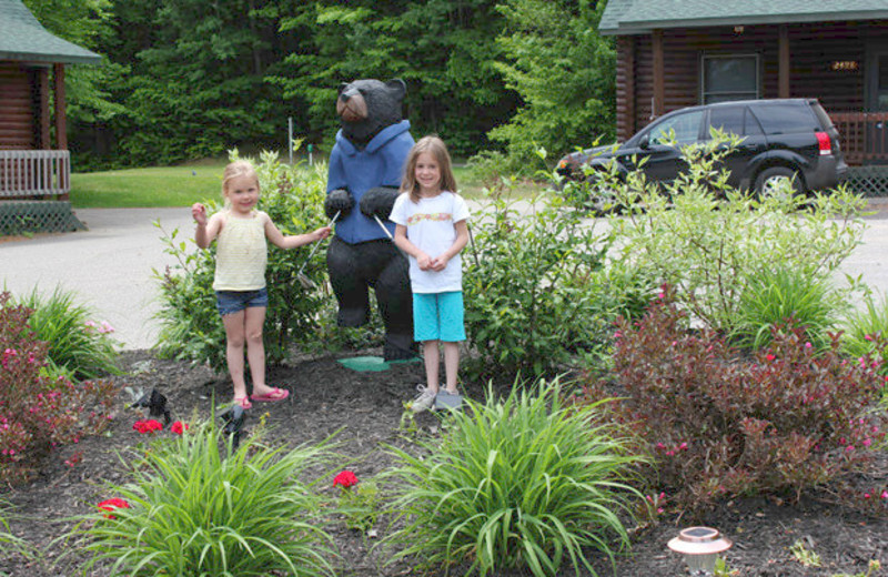 Resort Garden at Benjamin's Beaver Creek Resort 