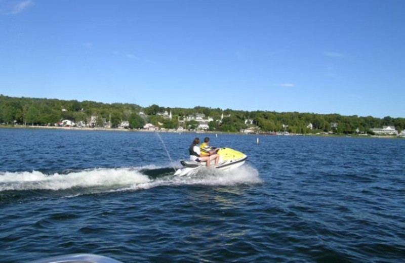 Ski jet at Bay Breeze Resort.