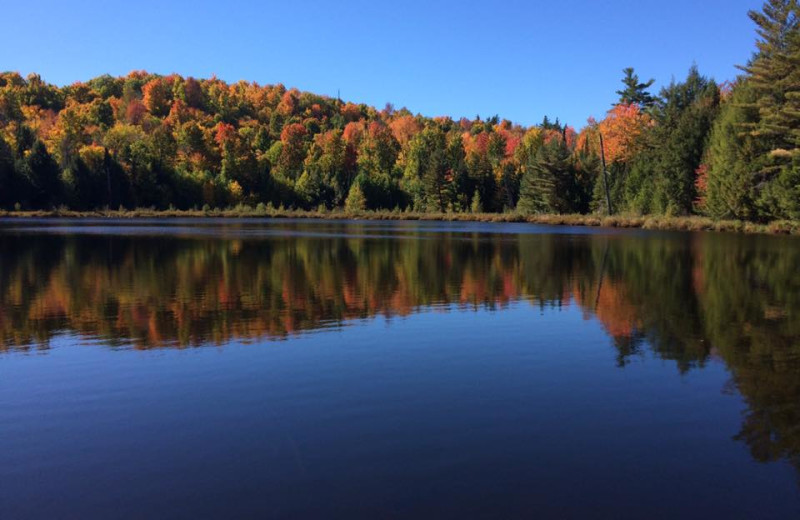 Lake near Keene Valley Lodge.