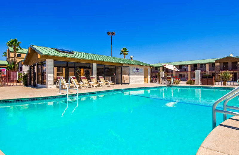 Outdoor pool at Best Western Plus King's Inn & Suites.