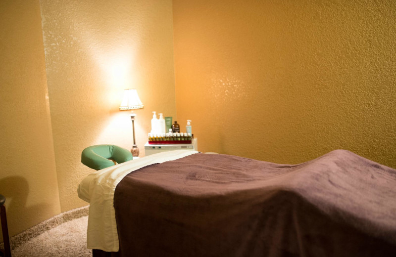 Massage table at The Lodge at Giants Ridge.