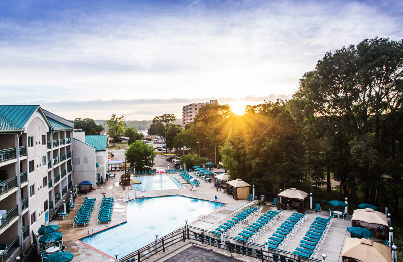 Outdoor Pool Area