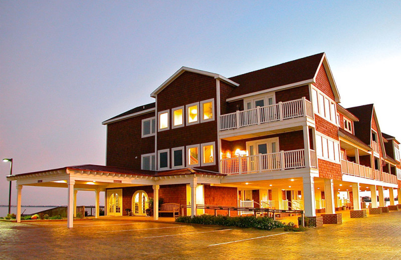 Exterior view of Oasis Suites.