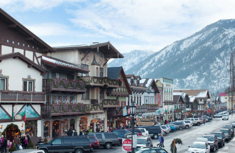 Mountain view at Obertal Inn.