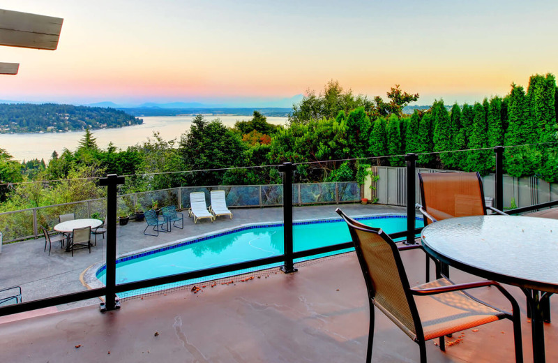 Rental pool at Keys to the Lake Lodging Company.