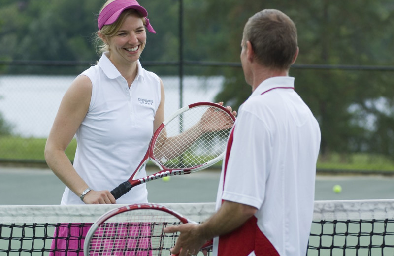 Tennis at Deerhurst Resort.