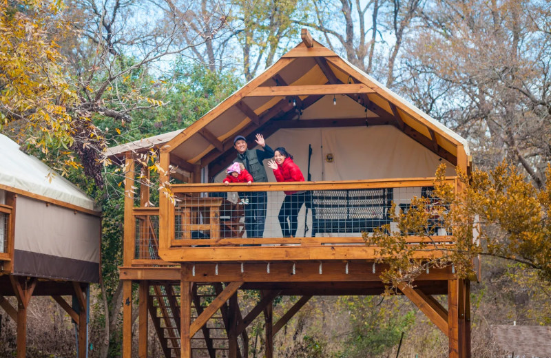 Exterior view of Geronimo Creek Retreat.