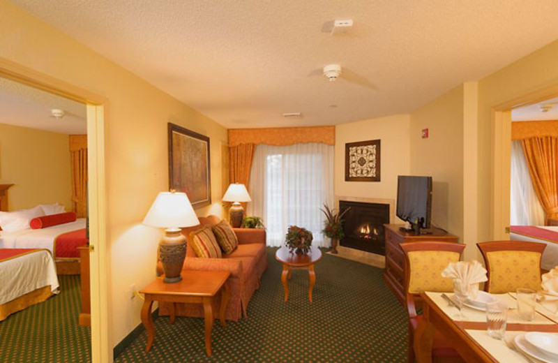 Guest room at Residence Inn Joplin.