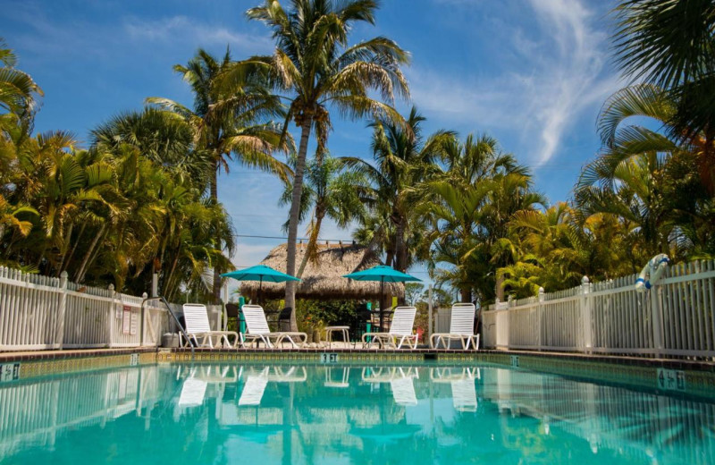 Outdoor pool at My Sarasota Getaway.