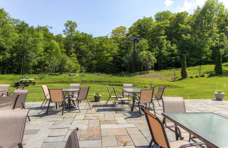 Patio at GetAway Vacations.