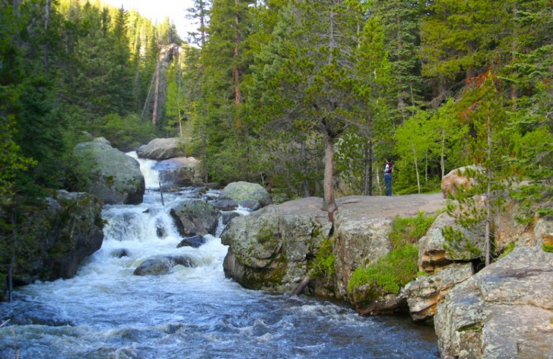 River at Boulder Brook on Fall River.