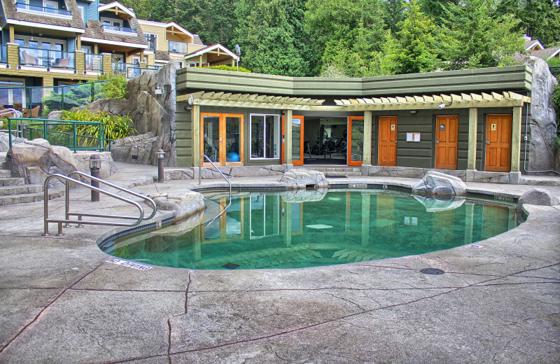 Outdoor pool at Poets Cove Resort & Spa.